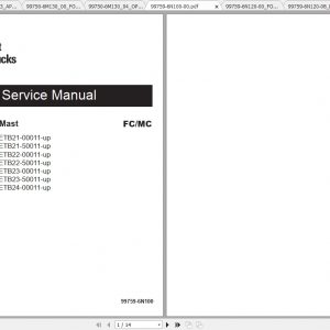 Caterpillar Lift Truck EP16CPNT Service Manuals 1