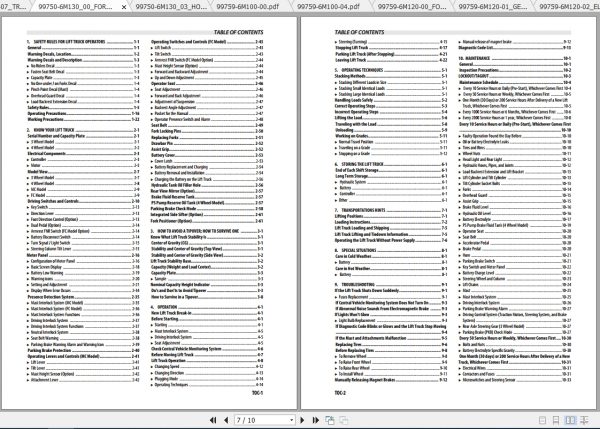 Caterpillar Lift Truck EP16CPN Service Manuals 3