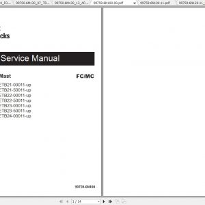 Caterpillar Lift Truck EP16PNT Service Manuals 1