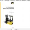 Caterpillar Lift Truck EP18AN Service Manuals 2