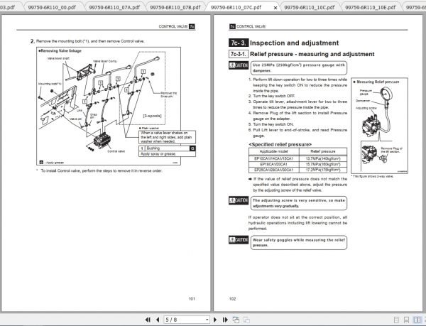 Caterpillar Lift Truck EP18CA1J Service Manuals 3