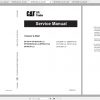 Caterpillar Lift Truck EP20CA1J Service Manuals 1