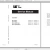 Caterpillar Lift Truck EP20TCBJ Service Manuals 1