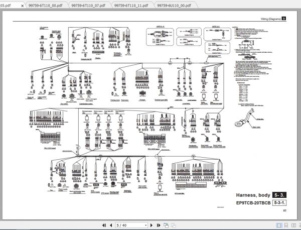 Caterpillar Lift Truck EP20TCBJ Service Manuals 3
