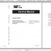 Caterpillar Lift Truck EP30CA1J Service Manuals 1