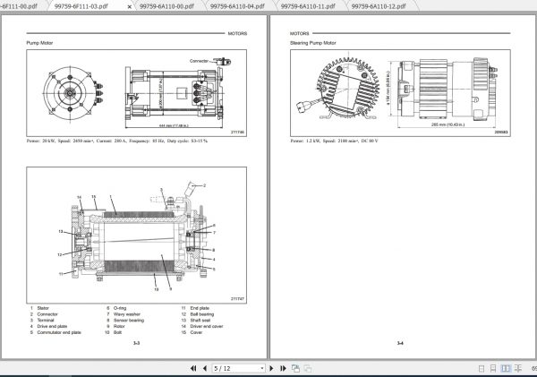 Caterpillar Lift Truck EP30K PAC Service Manuals 3
