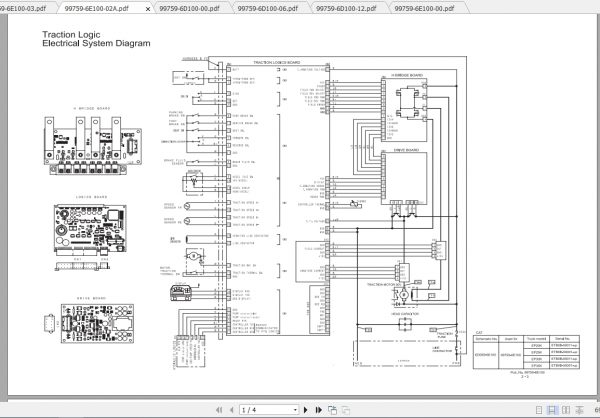 Caterpillar Lift Truck EP30K Service Manuals 3