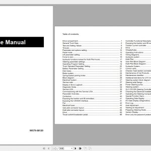 Caterpillar Lift Truck EP 45N CAT Service Manuals 1