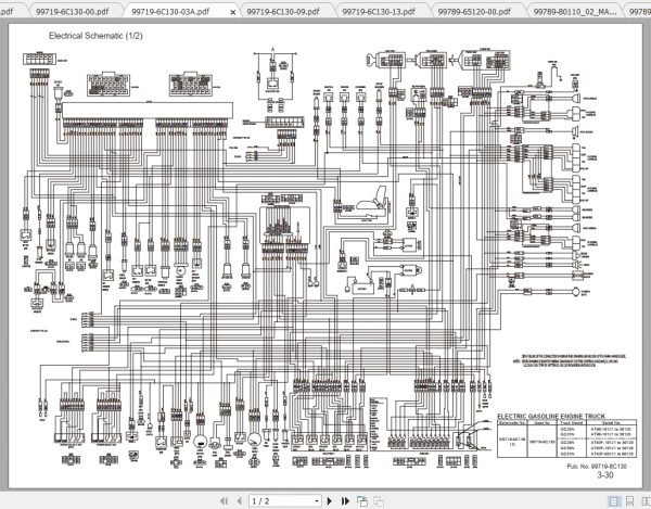Caterpillar Lift Truck GC30N Service Manuals 3