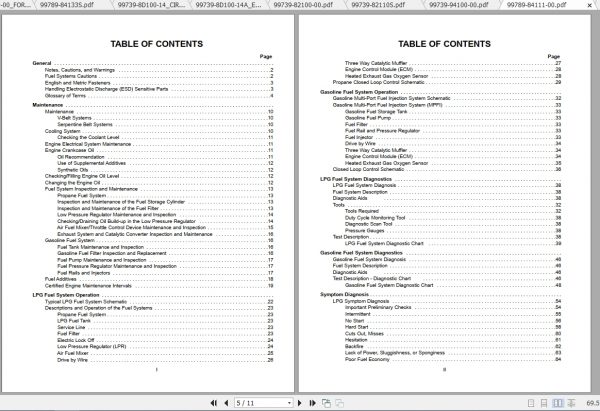 Caterpillar Lift Truck GC40K STR Service Manuals 3