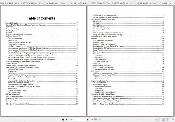 Caterpillar Lift Truck GC45K STR Service Manuals 3