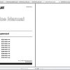 Caterpillar Lift Truck GC55K Service Manuals 1