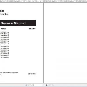 Caterpillar Lift Truck GP15N Service Manuals 1