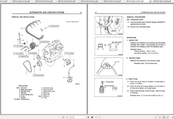 Caterpillar Lift Truck GP15 MC Service Manuals 3