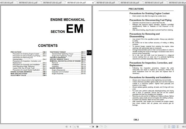 Caterpillar Lift Truck GP18ND Service Manuals 2