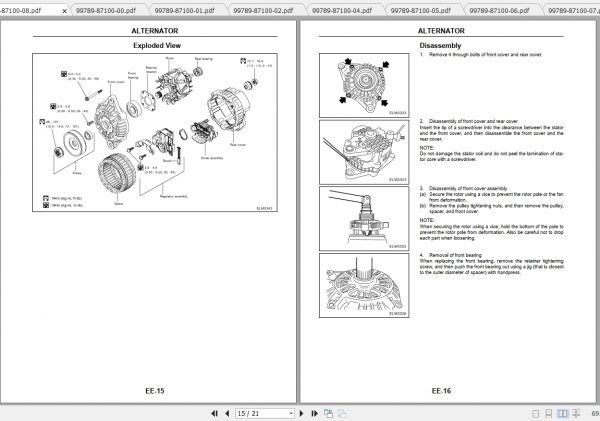 Caterpillar Lift Truck GP18NT Service Manuals 3