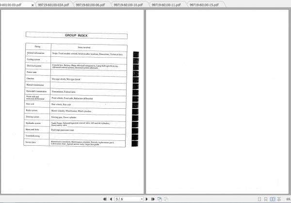 Caterpillar Lift Truck GP18 FC Service Manuals 2