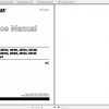 Caterpillar Lift Truck GP25 FC Service Manuals 1