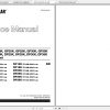 Caterpillar Lift Truck GP30K FC Service Manuals 1