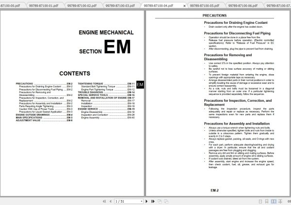 Caterpillar Lift Truck GP30NT Service Manuals 2