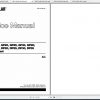 Caterpillar Lift Truck GP30 FC Service Manuals 1