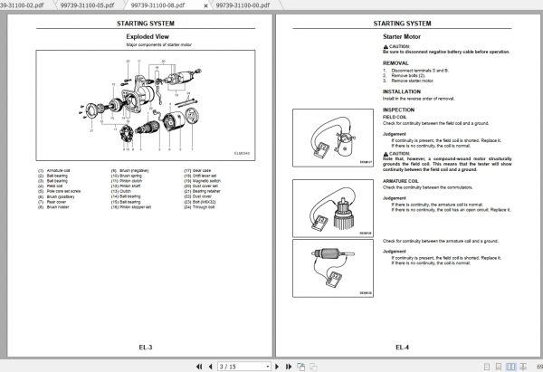Caterpillar Lift Truck GP40NF Service Manuals 3