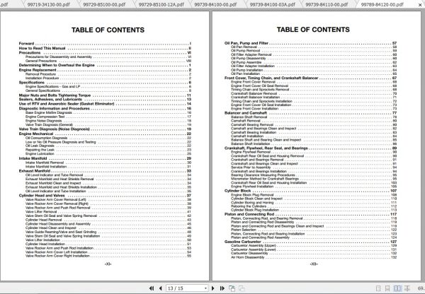 Caterpillar Lift Truck GP40 Service Manuals 4