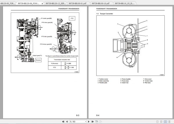 Caterpillar Lift Truck GP50CN1 Service Manuals 3