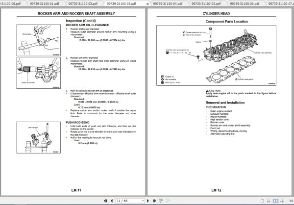 Caterpillar Lift Truck GP50CNF Service Manuals 3