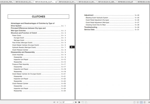 Caterpillar Lift Truck GPE15ZN Service Manuals 2