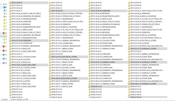 Caterpillar Lift Truck GPE20CN Service Manuals 6