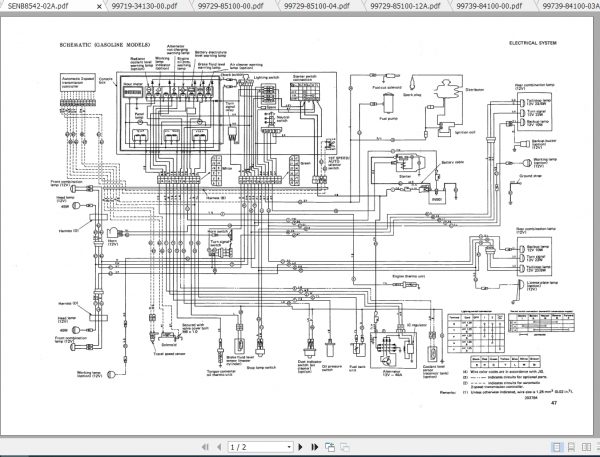 Caterpillar Lift Truck GPL40 Service Manuals 4
