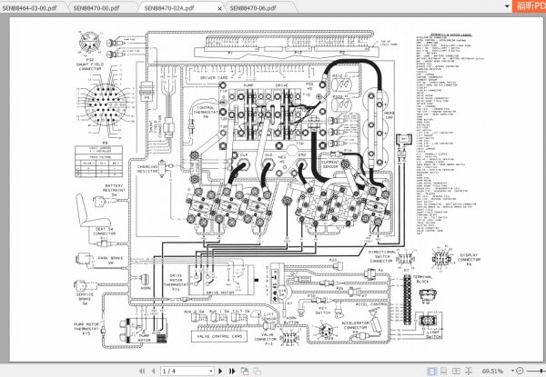 Caterpillar Lift Truck M100D 36 48V Service Manuals 3