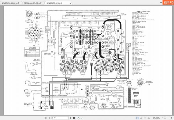 Caterpillar Lift Truck M120D 72 80V Service Manuals 3SEBVr