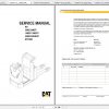 Caterpillar Lift Truck NO20NEXP Service Manuals 1
