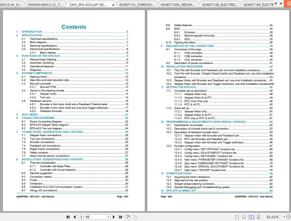 Caterpillar Lift Truck NO20NEXP Service Manuals 2