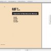 Caterpillar Lift Truck NO20SP Service Manuals 1