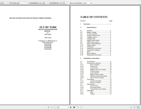 Caterpillar Lift Truck NO20S Service Manuals 2