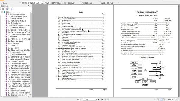 Caterpillar Lift Truck NOH08K Service Manuals 2