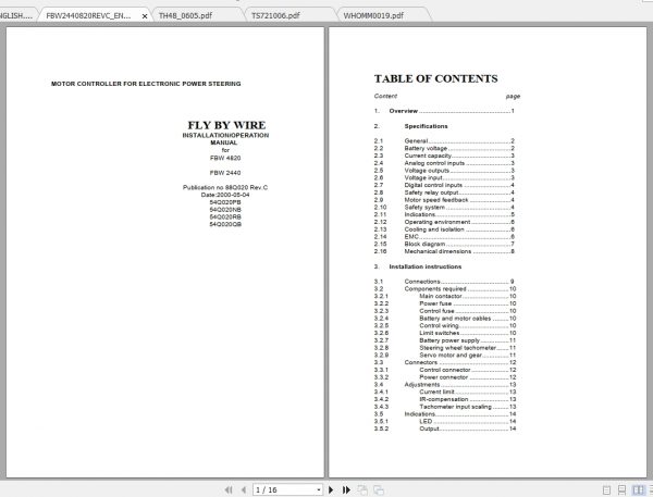 Caterpillar Lift Truck NOH10K Service Manuals 2