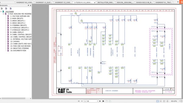 Caterpillar Lift Truck NOH10NH Service Manuals 4
