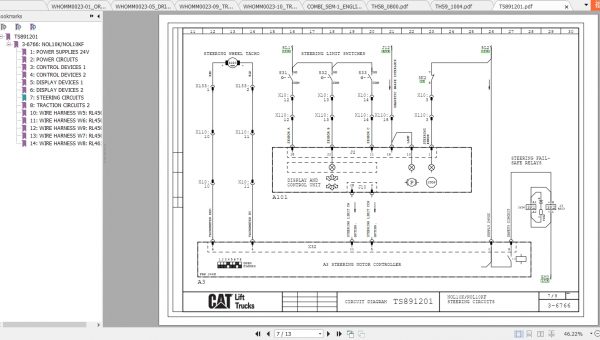 Caterpillar Lift Truck NOL10KV Service Manuals 2