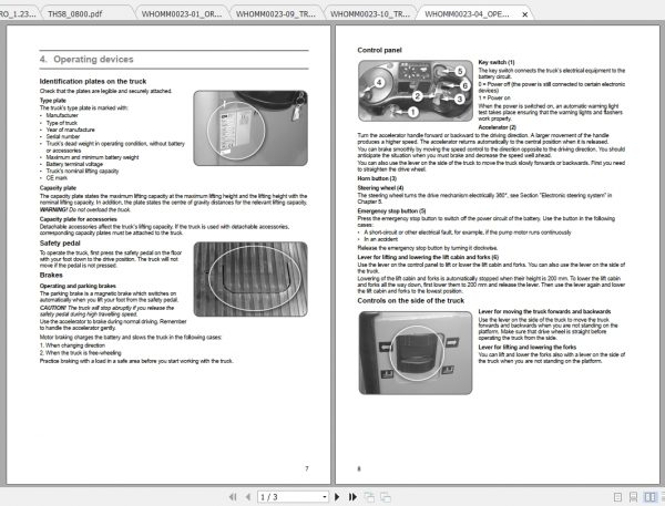 Caterpillar Lift Truck NOL10K Service Manuals 2