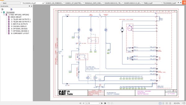 Caterpillar Lift Truck NPP16N2 Service Manuals 3