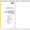 Caterpillar Lift Truck NR16N2HC Service Manuals 1