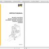 Caterpillar Lift Truck NR16N2HS Service Manuals 1