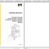 Caterpillar Lift Truck NR25N2X Service Manuals 1