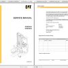 Caterpillar Lift Truck NRM20K Service Manuals 1 1