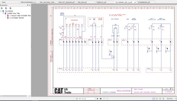 Caterpillar Lift Truck NS2000R Service Manuals 3