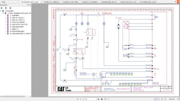 Caterpillar Lift Truck NSP10N2R Service Manuals 4